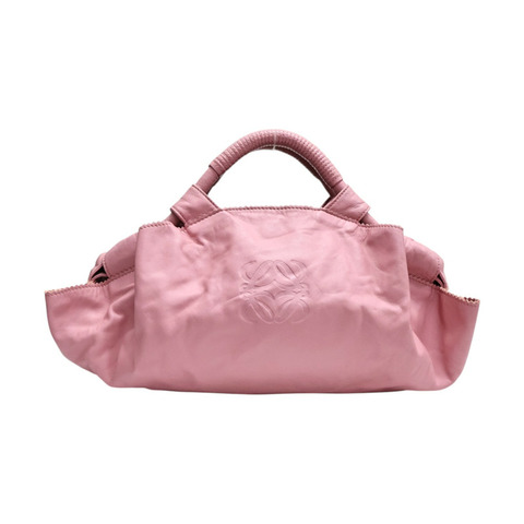 Nappa Aire 手提包 粉色羊皮【LOEWE 羅威】 309.82.103
