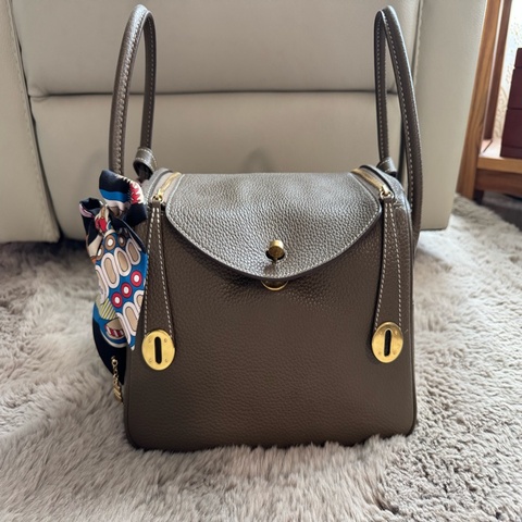 Hermes Lindy26 大象灰 愛馬仕