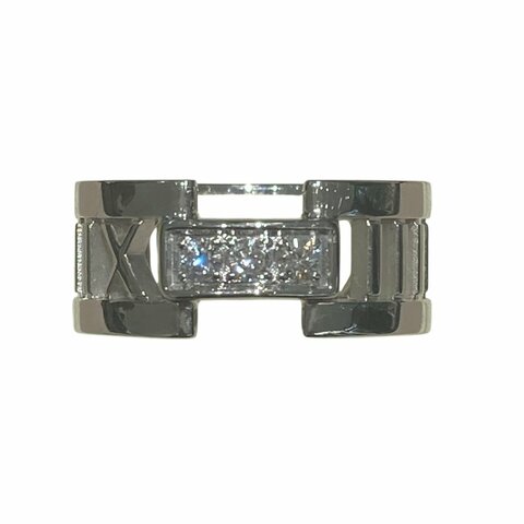 TIFFANY&CO 蒂芙尼 ATLAS OPEN 3P DIAMOND RING