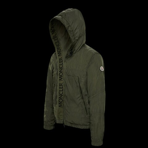 MONCLER#防風外套#綠色#2號#正品