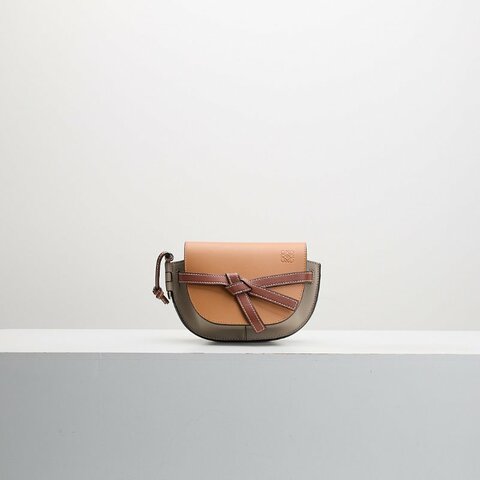 Loewe mini gate dual/焦糖
