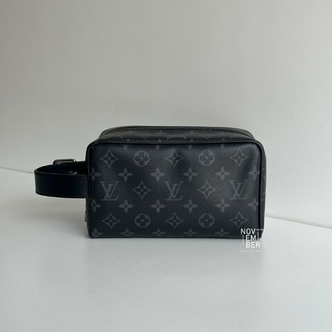 99新🆕 Louis Vuitton 路易威登 黑色老花手拿包