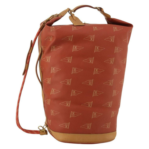 路易威登 LV Cup Suc Marine 包 PVC 皮革 Aboganie M80022 LV 正品 195197A