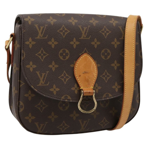 路易威登 Monogram Saint Cloud GM 肩背包 M51242 LV Auth ep15739