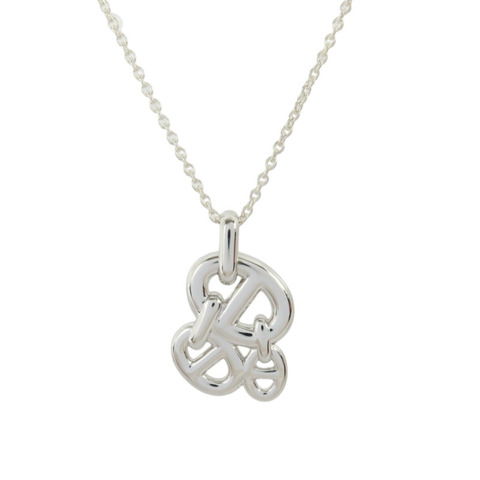 HERMES 925純銀Chaine D'Ancre Enchainee Necklace項鏈