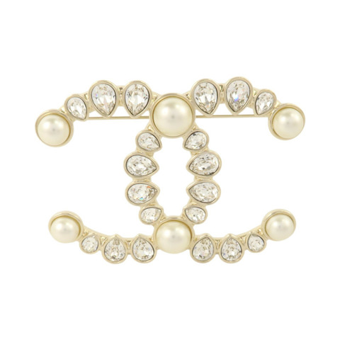 CHANEL PVC/金屬Brooch胸針