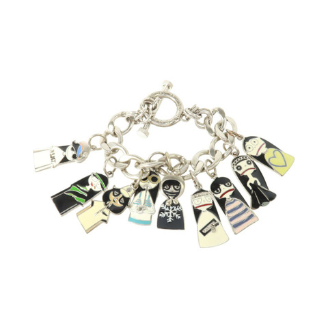 MARC JACOBS 金屬/琺瑯Miss Marc Hertage Charm Bracelet手鏈