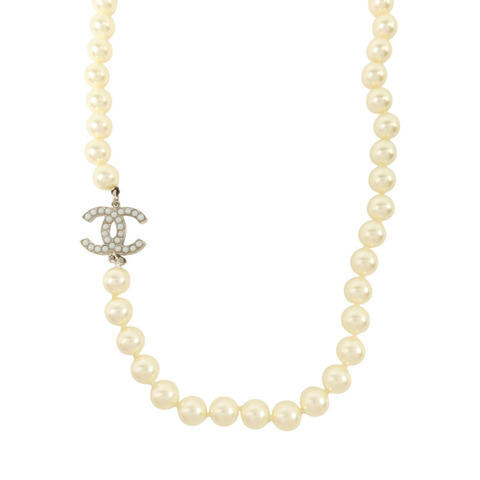 CHANEL PVC/金屬Necklace項鏈