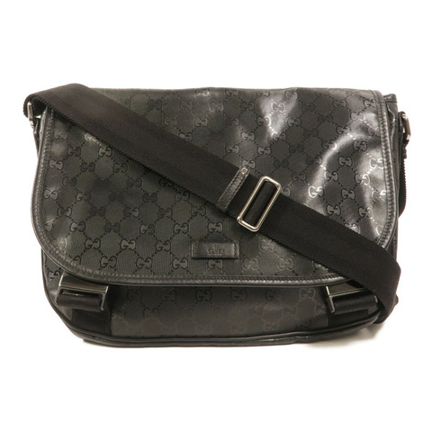 GUCCI 塗層帆布Messanger Bag肩背袋