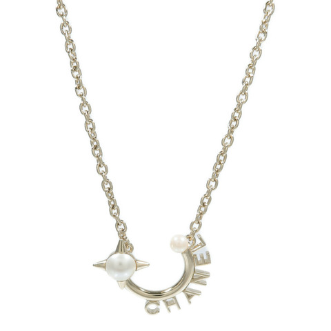 CHANEL PVC/金屬Necklace項鍊