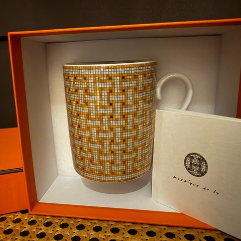 Hermes 99新閒置 馬賽克杯