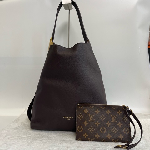 Louis Vuitton 路易威登 深棕色lowkey hobo腋下包 中號 水桶包托特包單肩包斜挎包