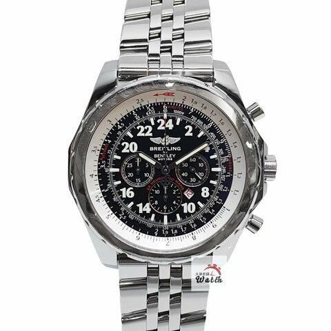 【大眾金時代】Breitling百年靈 A22362 賓利勒芒聯名款 大錶徑 三眼計時 黑色數字面盤 大眾金時代B1521