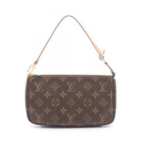 路易威登 Pochette Accessoires 手提包 M51980 Monogram 棕色皮革