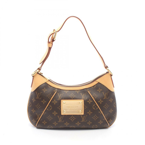 路易威登 Thames PM 單肩手提包 M56384 Monogram 帆布皮革 二手 LV