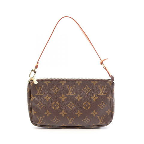 路易威登 Pochette Accessoires 單肩手提包 M51980 Monogram 帆布 二手