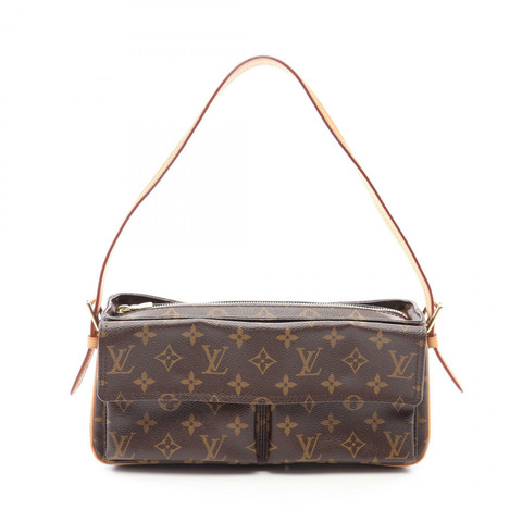 路易威登 Vivacite MM 單肩手提包 M51164 Monogram 帆布皮革二手