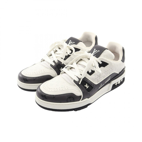 路易威登 LV Trainer 系列 Monogram 運動鞋，黑色/白色，二手男款 #7