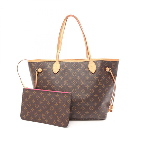 路易威登 Neverfull MM 單肩手提包 M41178 Monogram 帆布皮革二手