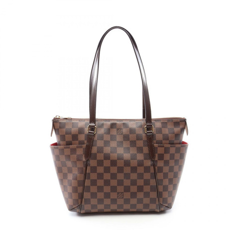 路易威登 Totally PM 手提單肩包 N41282 Damier 皮革 Ebene 二手 LV