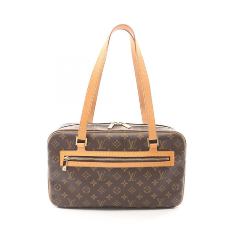 路易威登 Cite GM 單肩手提包 M51181 Monogram 皮革棕色二手女士