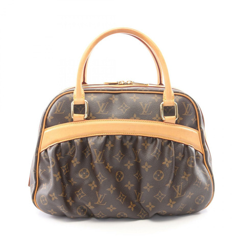 路易威登 Mizi 手提包 M40058 Monogram 皮革棕色二手女士