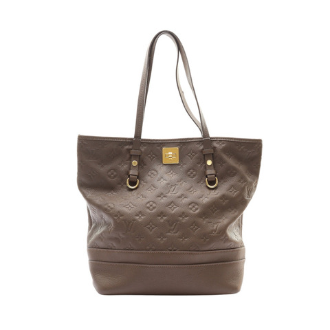 LOUIS VUITTON 路易威登 Citadine PM 肩背包 棕色 原花壓紋牛皮 M40516