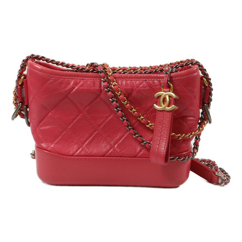 CHANEL 牛皮皮革Gabrielle Small鏈帶肩背袋