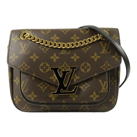 LOUIS VUITTON Monogram Passy鏈帶肩背袋