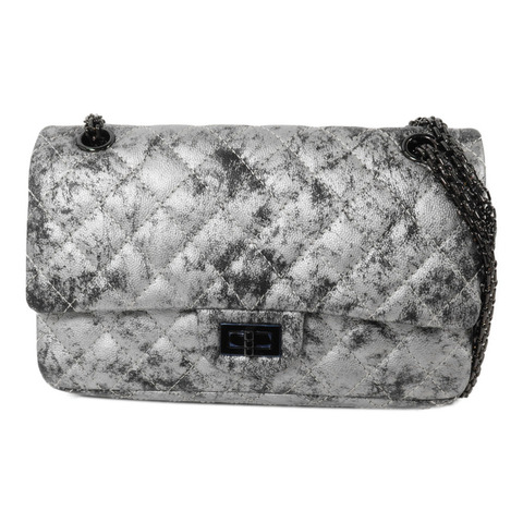 CHANEL 牛皮皮革2.55 Small鏈帶肩背袋