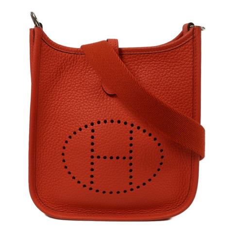 HERMES Clemence皮革Evelyne TPM肩背袋