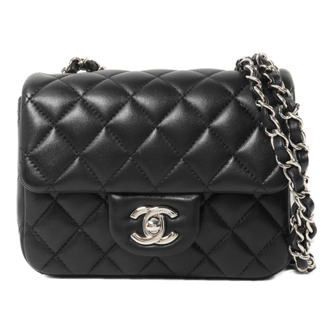 CHANEL 羊皮皮革Classic 17鏈帶肩背袋
