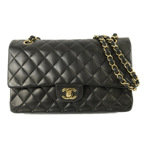 CHANEL 羊皮皮革Classic 25鏈帶肩背袋