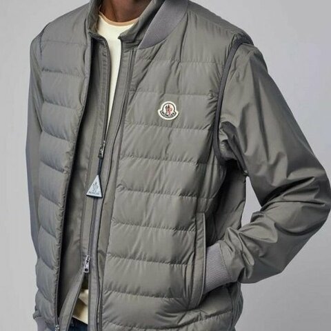 💎Han's house精品服飾💎 MONCLER Verney 兩件式 羽絨背心+風衣外套 現貨 L 原價64500