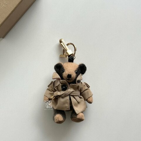 99新🆕 Burberry 博柏利 風衣小熊吊飾