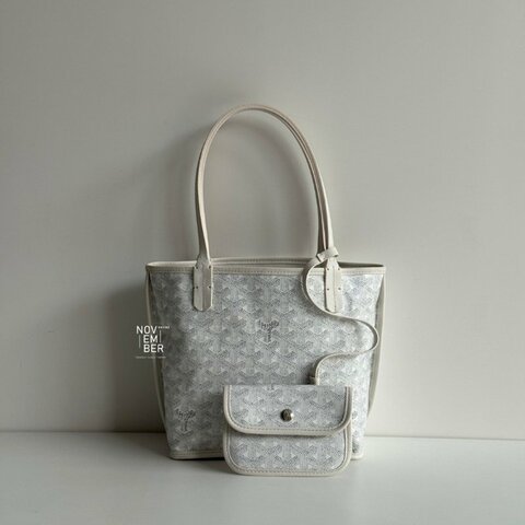 99新🤍 Goyard 戈雅 mini tote bag 白色