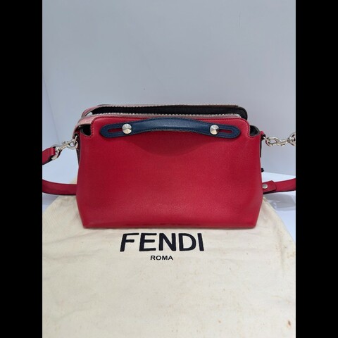 Fendi/芬迪 by the way拼色波士頓包中號