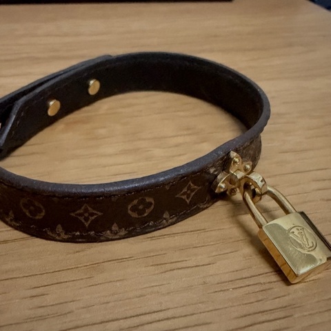 Louis Vuitton 皮革手鍊 19