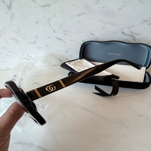 全新✨GUCCI✨黑框眼鏡太陽眼鏡墨鏡