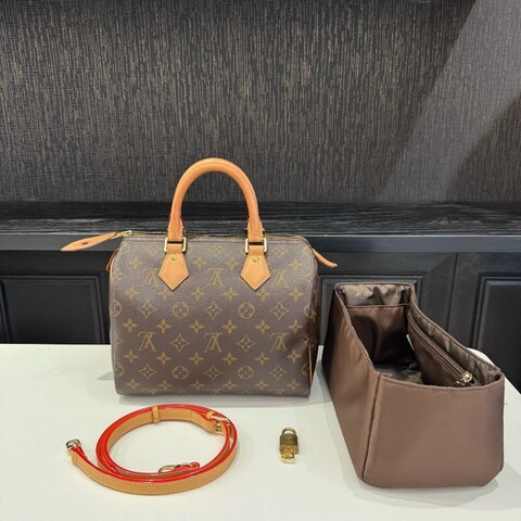 LV路易威登speedy25原始內裡乾淨