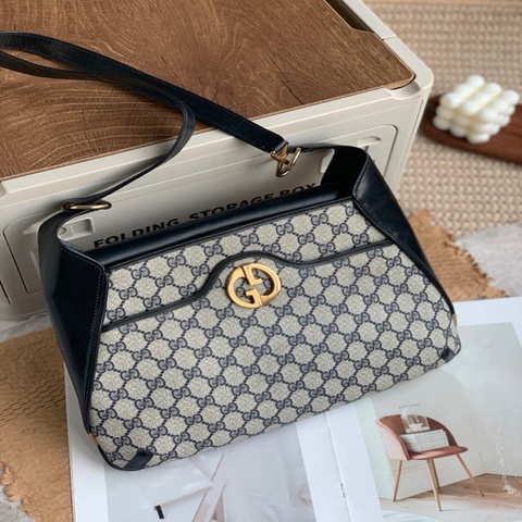 gucci古馳 金扣邦女郎 單肩包中古包