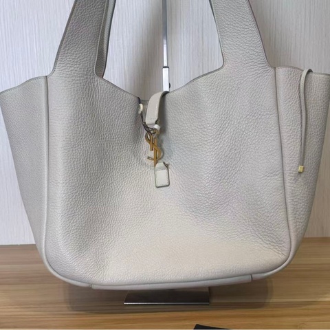 YSL 聖羅蘭白金水桶包hobo24