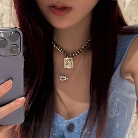 CHANEL 巴洛克水鑽水波光澤工藝🪩頸鏈 項鍊
