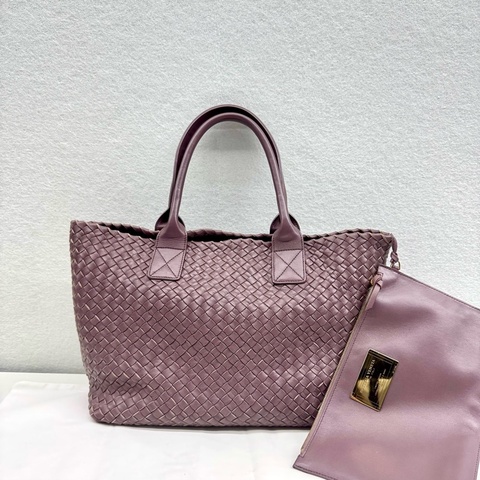 Bottega Veneta Cabat小號牛皮純色Intrecciato編織手提子母包單肩包