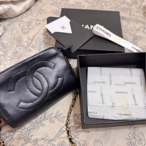 Chanel mini 零錢包 側背包
