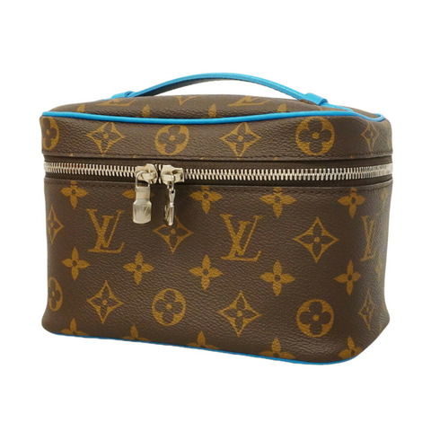 路易威登手袋/化妝包，Monogram Nice Mini，M12647，加斯頓藍，女款。