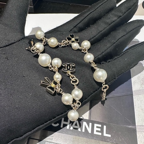 香奈兒chanel珍珠手鍊 整體成色98新 無明顯划痕