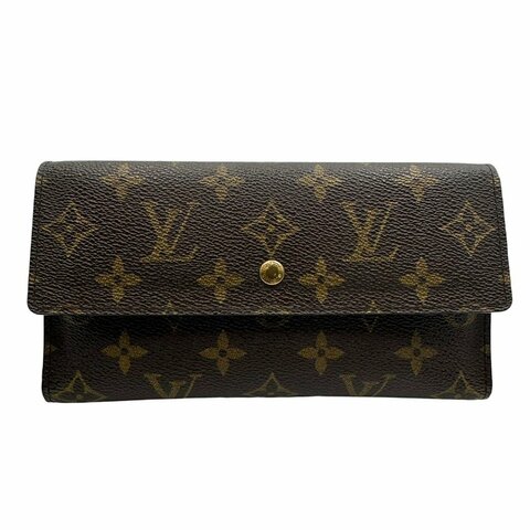【美收精品】Louis Vuitton 老花長夾  C-881【隔月月中將轉賣至日本 上架期限30天】