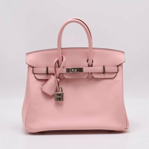 HERMES Birkin 25 - Rose Sakura 3Q 櫻花粉銀 W