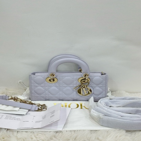 Dior 迪奧 Lady Djoy 薰衣草紫 小號25年編碼 有購證